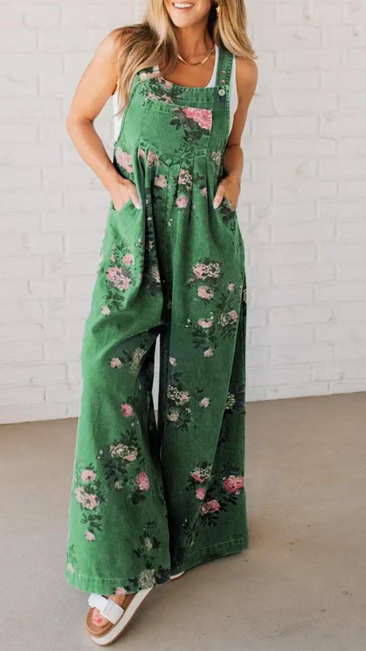 Damskie ogrodniczki w nowym st – Romper Floral Print recenzja i cena