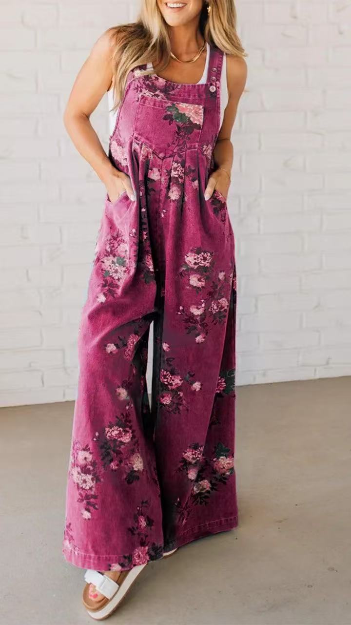 Damskie ogrodniczki w nowym st – Romper Floral Print recenzja i cena