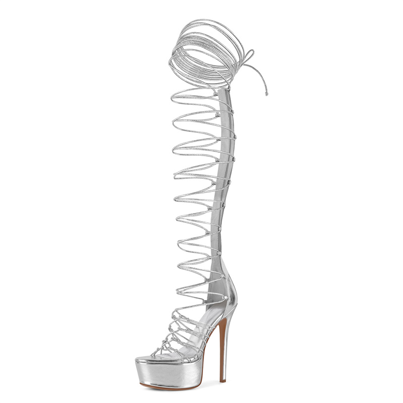 Sandały gladiatorki na platfor – Sandal Strappy Heeled recenzja i cena
