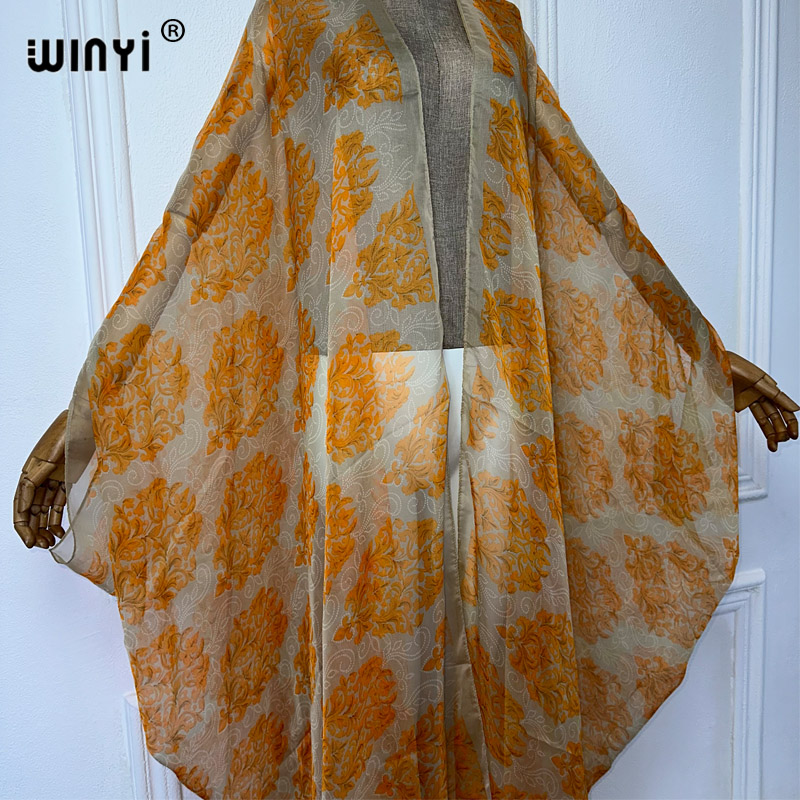 WINYI maxi kimono lato perspek – Cover Up Kaftan recenzja i cena