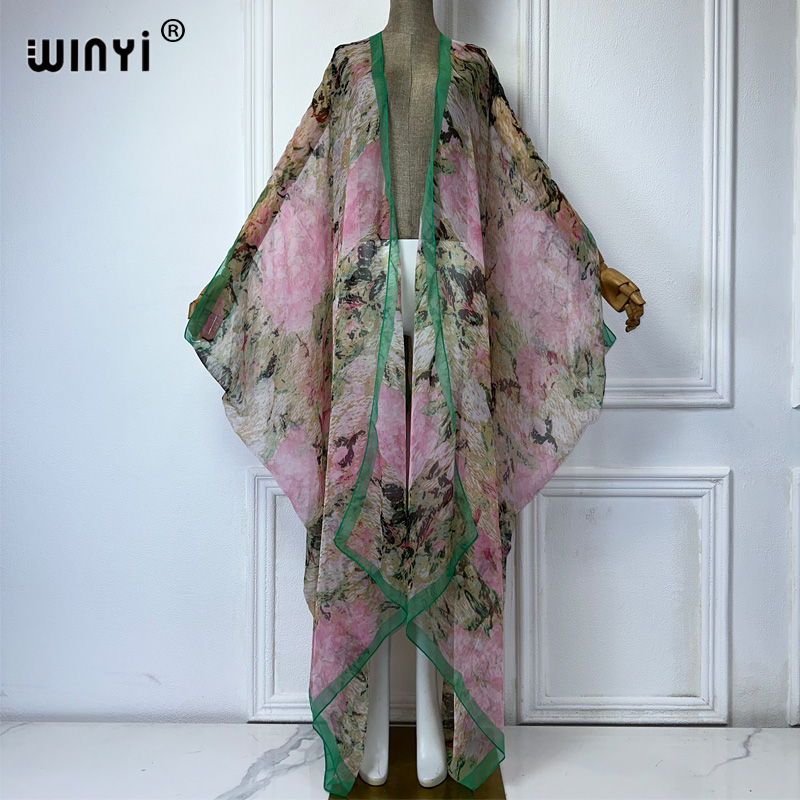 WINYI maxi kimono lato perspek – Cover Up Kaftan recenzja i cena