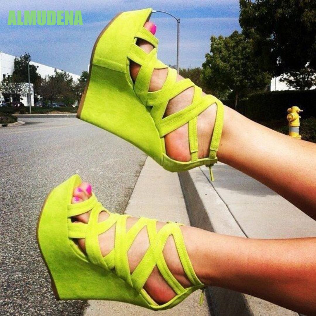 Damskie sandały na platformie  – Sandal Strappy Heeled recenzja i cena