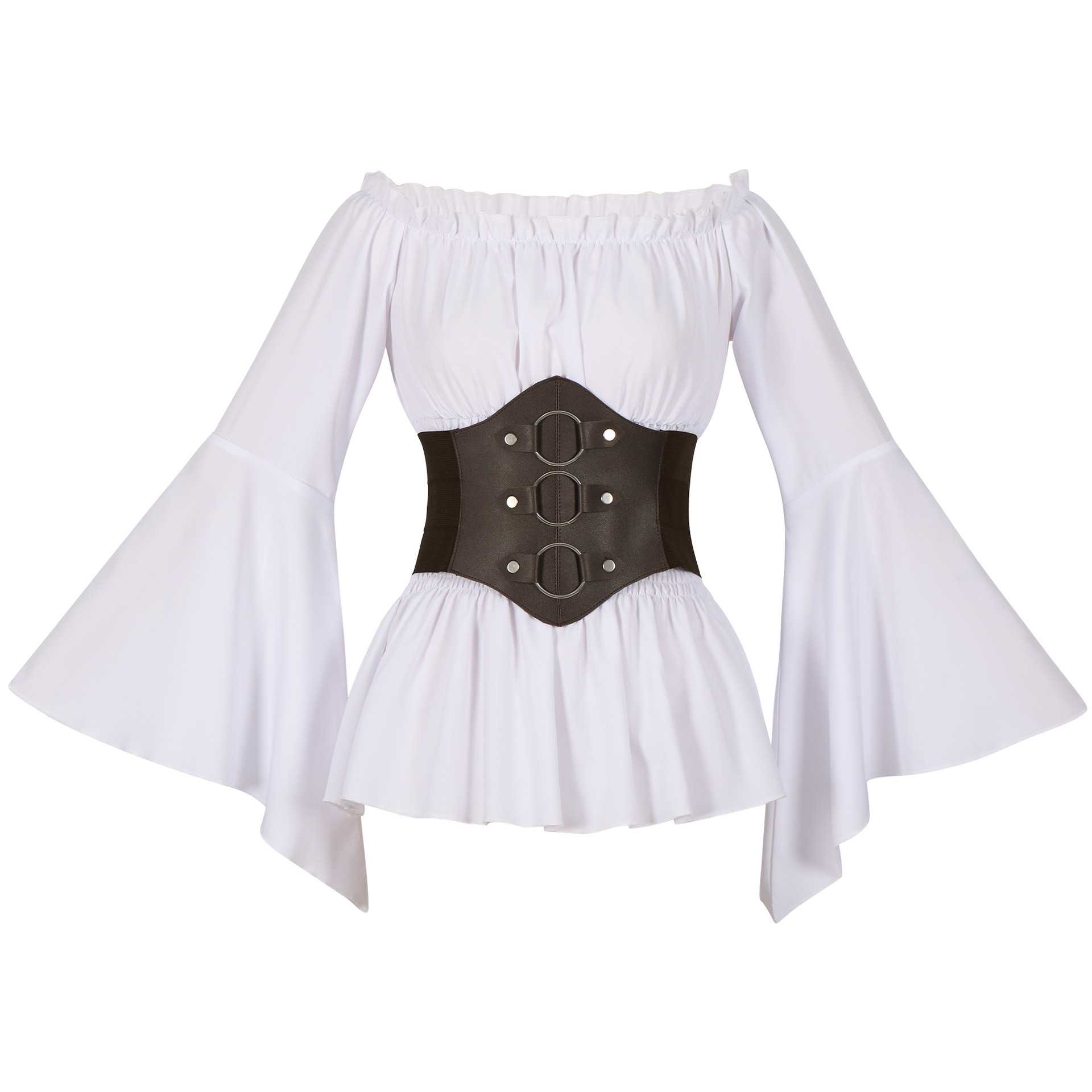 Koszula w stylu średniowieczny – Blouse Off Shoulder recenzja i cena
