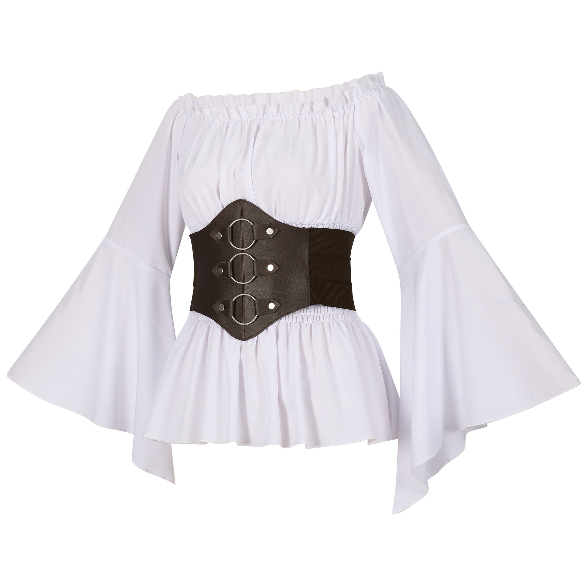 Koszula w stylu średniowieczny – Blouse Off Shoulder recenzja i cena