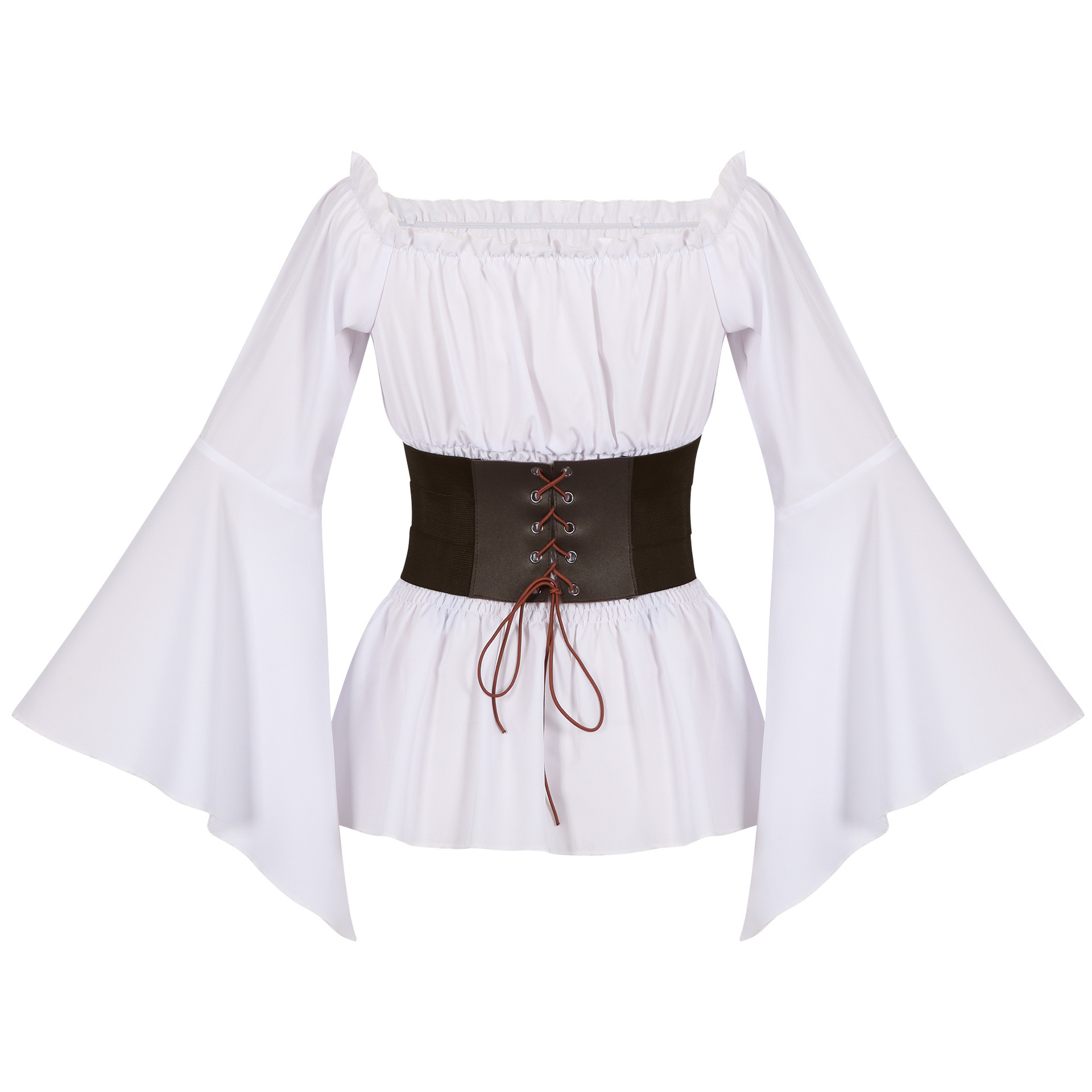 Koszula w stylu średniowieczny – Blouse Off Shoulder recenzja i cena